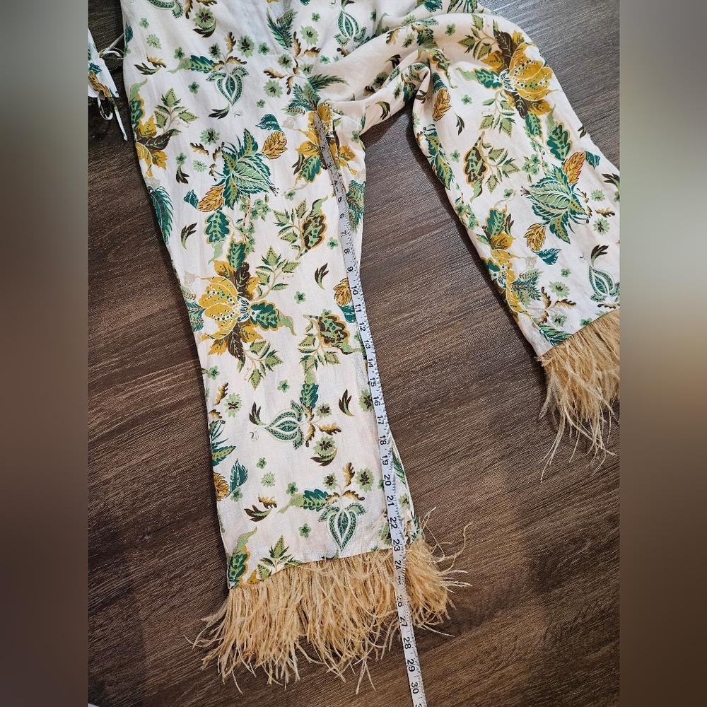 NWT Antonio Melanie Floral Pants  Matching Set Sz L - Picture 15 of 15